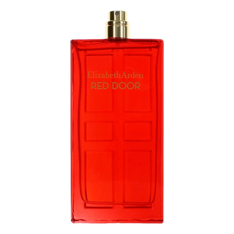 Elizabeth Arden Red Door 3.4 oz women’s EDT spray bottle, featuring a sleek red door design on the packaging.