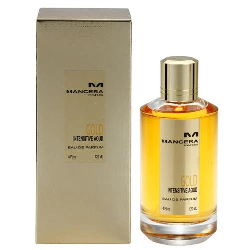 Mancera Gold Intensitive Aoud by Mancera, 4 oz Eau De Parfum Spray for Men