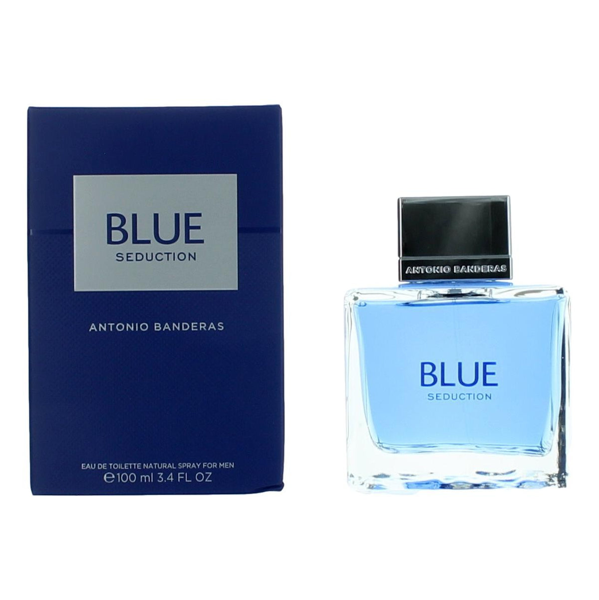 Blue Seduction by Antonio Banderas, 3.4 oz Eau De Toilette Spray for Men