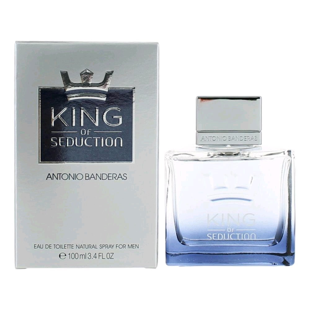 King of Seduction by Antonio Banderas, 3.4 oz Eau De Toilette Spray for Men