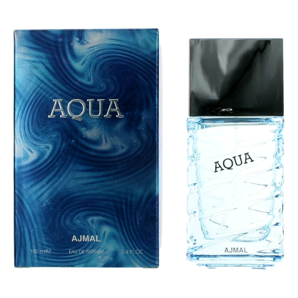 Aqua by Ajmal, 3.4 oz Eau De Parfum Spray for Men