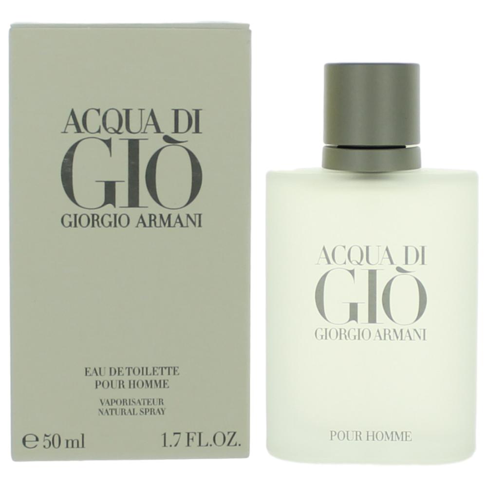 Acqua Di Gio by Giorgio Armani, 1.7 oz Eau De Toilette Spray for Men