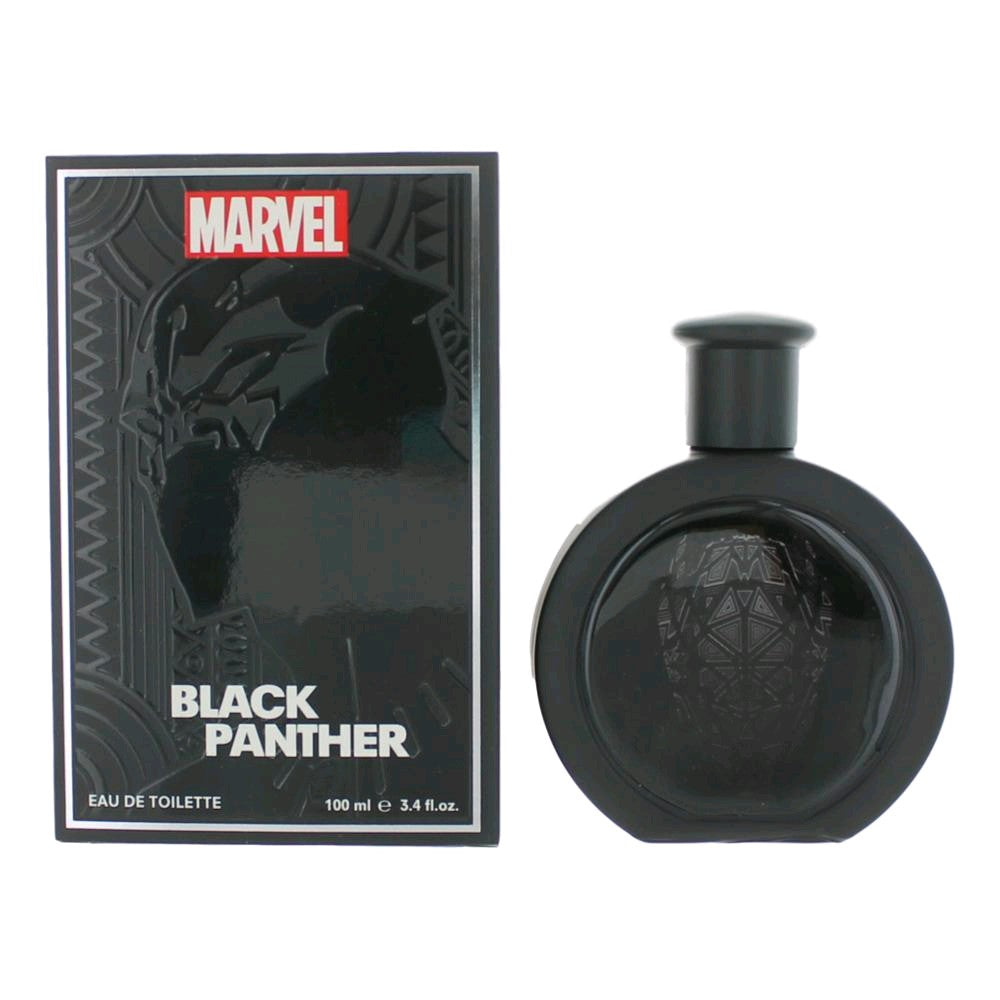 Black Panther by Marvel, 3.4 oz Eau De Toilette Spray for Men