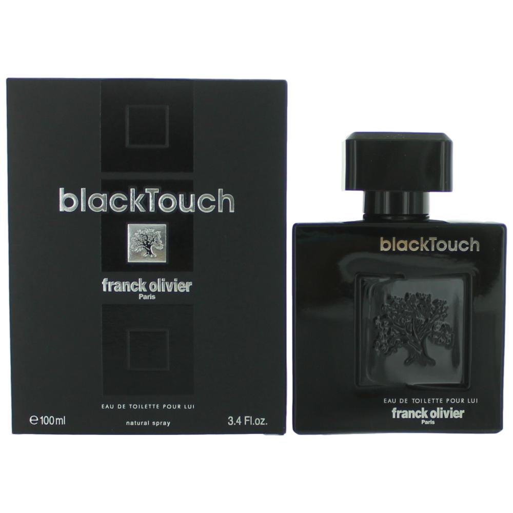 Black Touch by Franck Olivier, 3.4 oz Eau De Toilette Spray for Men