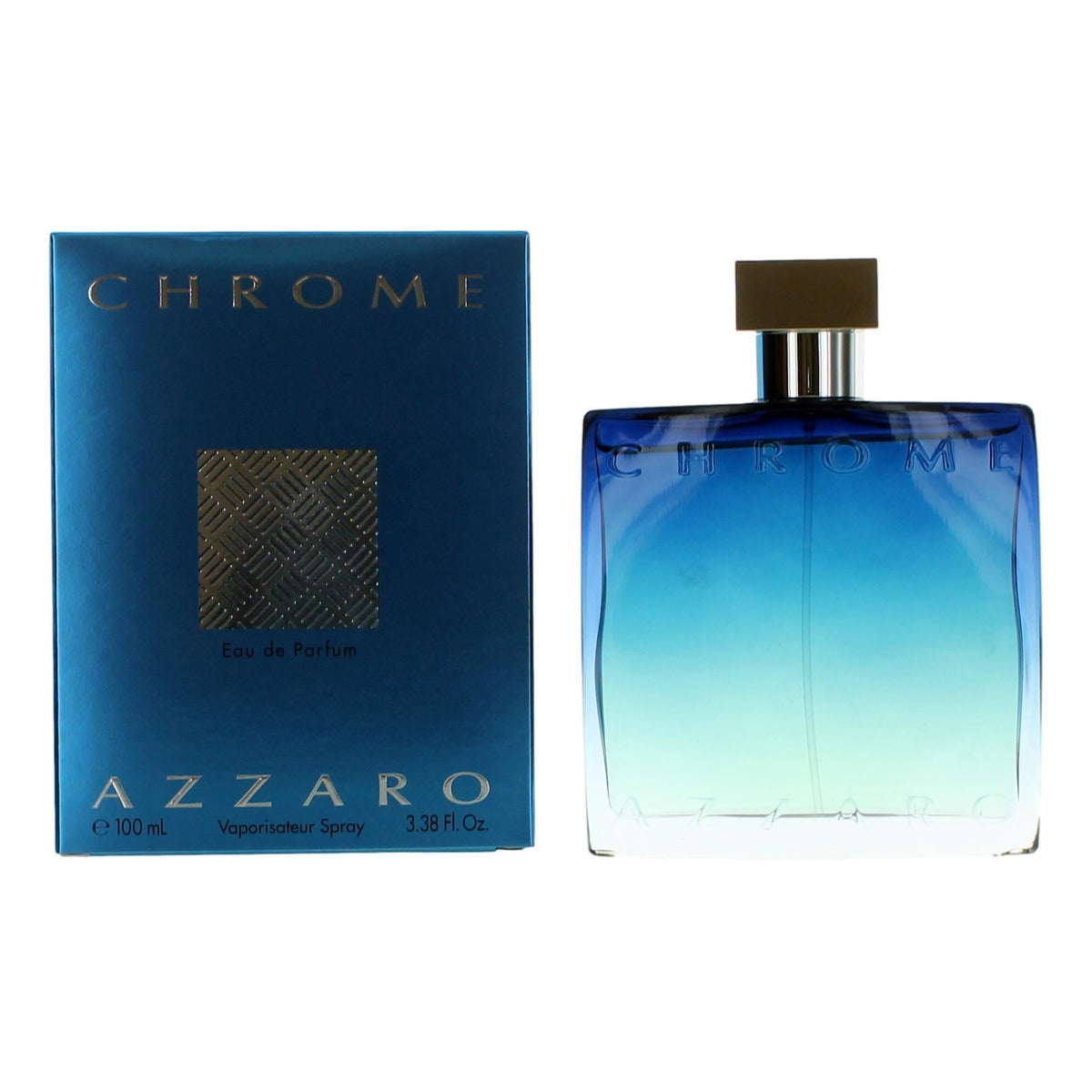 Chrome by Azzaro, 3.4 oz Eau De Parfum Spray for Men