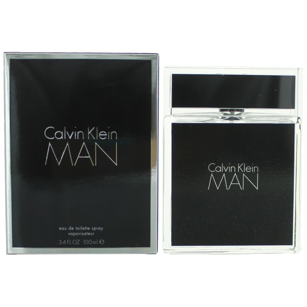 Calvin Klein Man by Calvin Klein, 3.4 oz Eau De Toilette Spray for Men