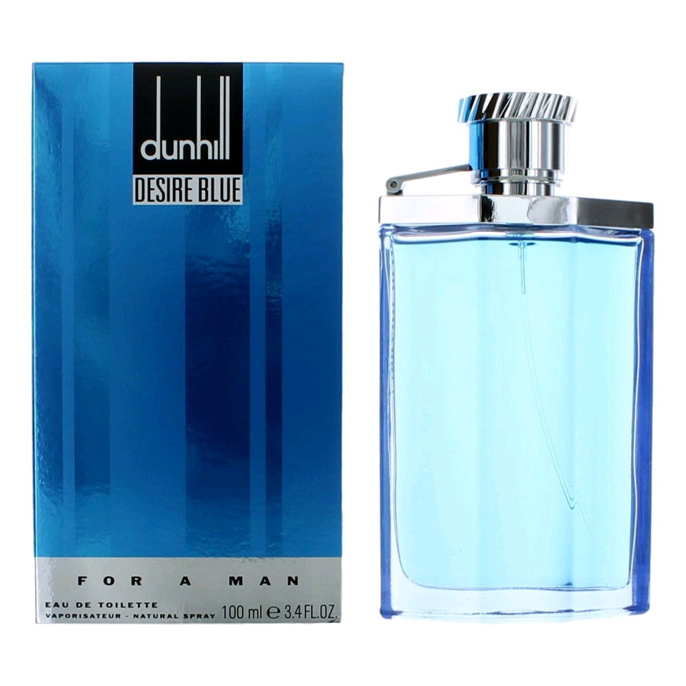 Desire Blue by Alfred Dunhill, 3.4 oz Eau De Toilette Spray for Men