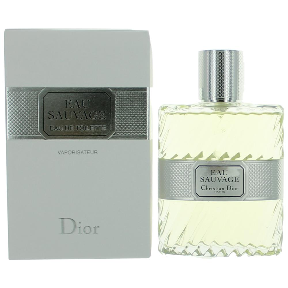 Eau Sauvage by Christian Dior, 3.4 oz Eau De Toilette Spray for Men