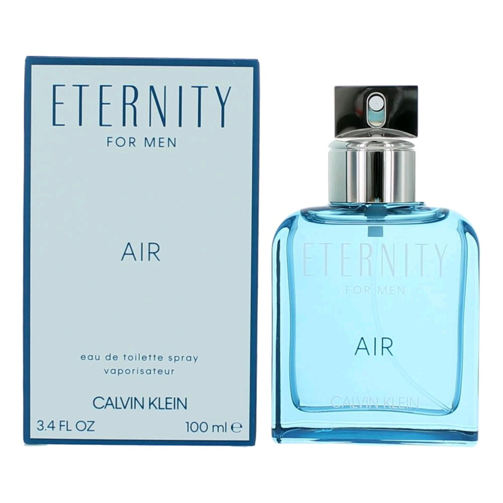 Eternity Air by Calvin Klein, 3.4 oz Eau De Toilette Spray for Men