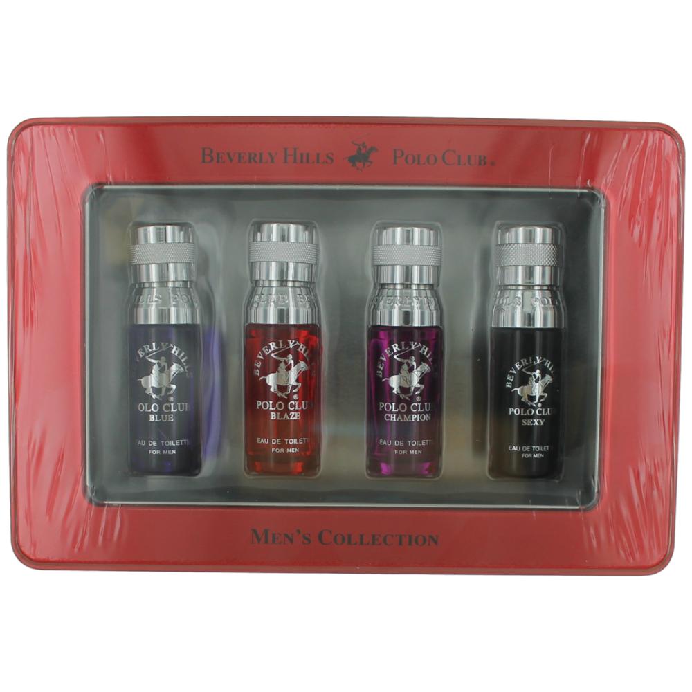 BHPC Collection by Beverly Hills Polo Club, 4 Piece Mini Set for Men (BBCS)