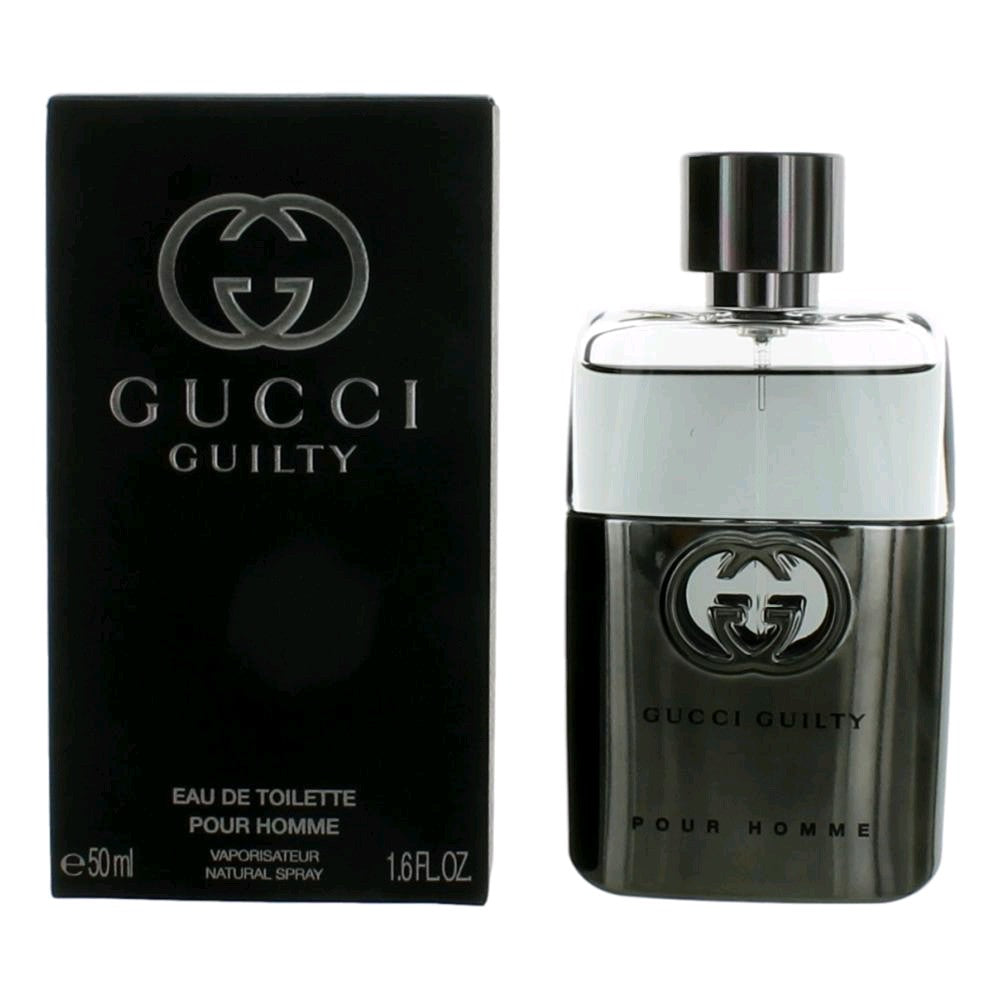 Gucci Guilty Pour Homme by Gucci, 1.6 oz Eau De Toilette Spray for Men