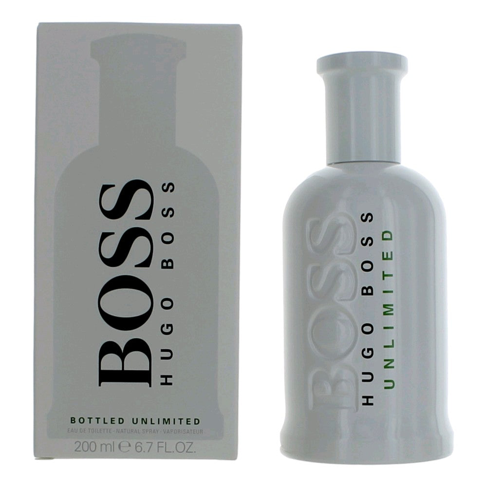Boss Bottled Unlimited by Hugo Boss, 6.7 oz Eau De Toilette Spray for Men