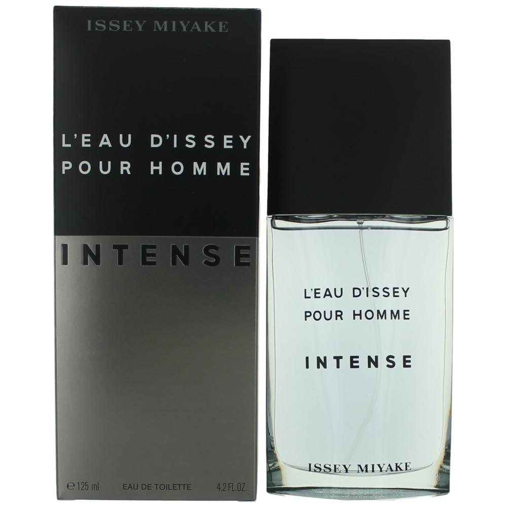 L'eau D'Issey Intense by Issey Miyake, 4.2 oz Eau De Toilette Spray for Men