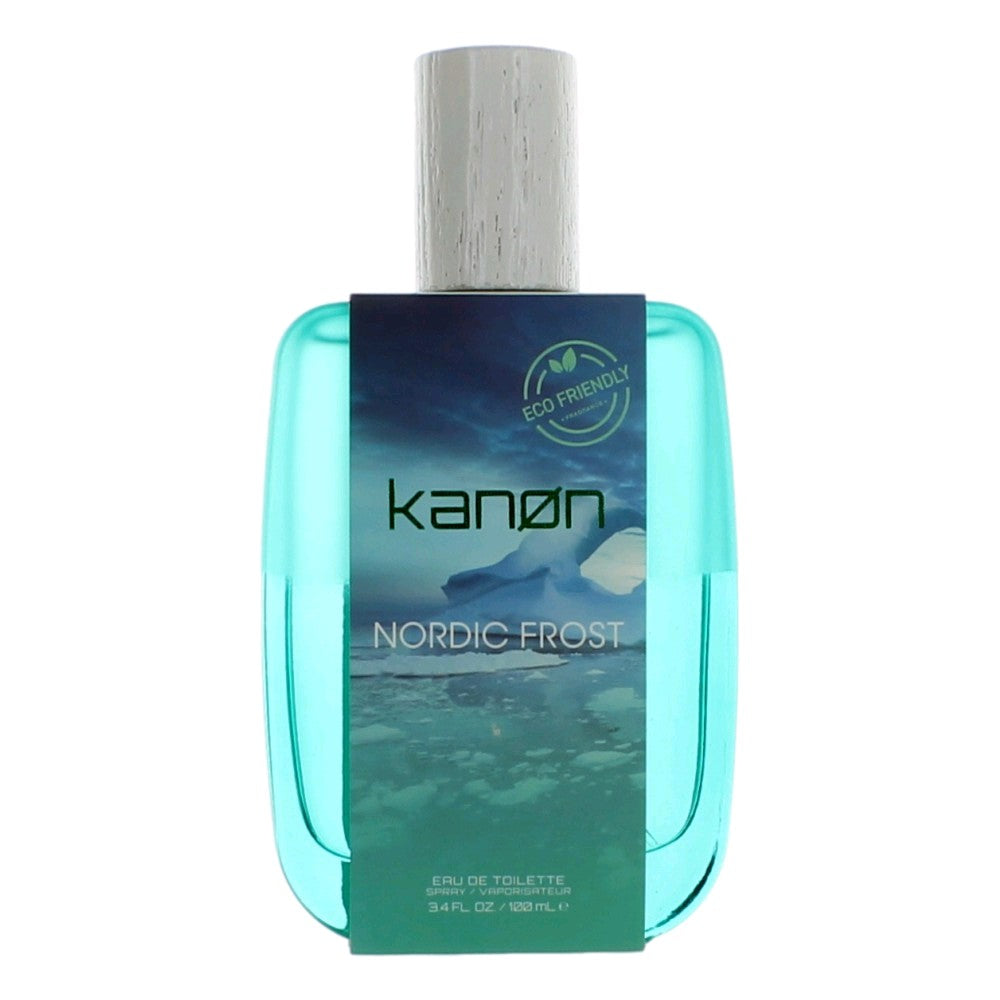 Kanon Nordic Frost by Kanon, 3.4 oz Eau De Toilette Spray for Men
