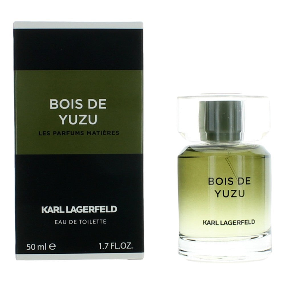 Bois De Yuzu by Karl Lagerfeld, 1.7 oz Eau De Toilette Spray for Men