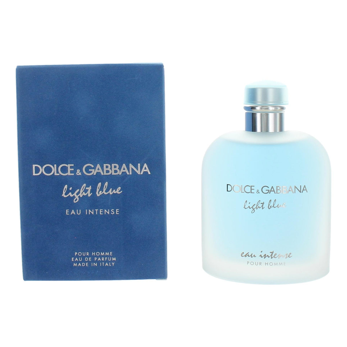 Light Blue Eau Intense by Dolce & Gabbana, 6.7 oz Eau De Parfum Spray for Men
