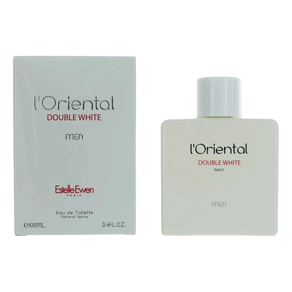 L'Oriental Double White by Estelle Ewen, 3.4 oz Eau De Toilette Spray for Men