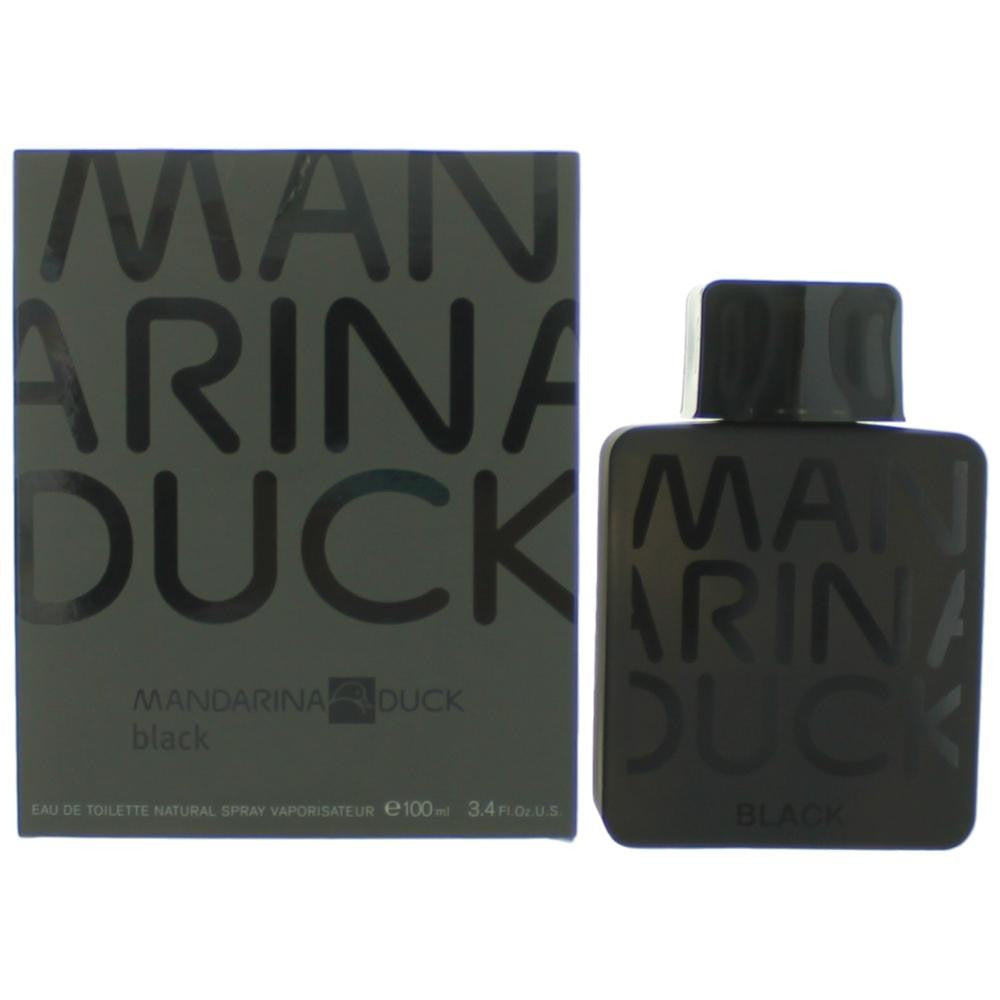 Mandarina Duck Black by Mandarina Duck, 3.4 oz Eau De Toilette Spray for Men