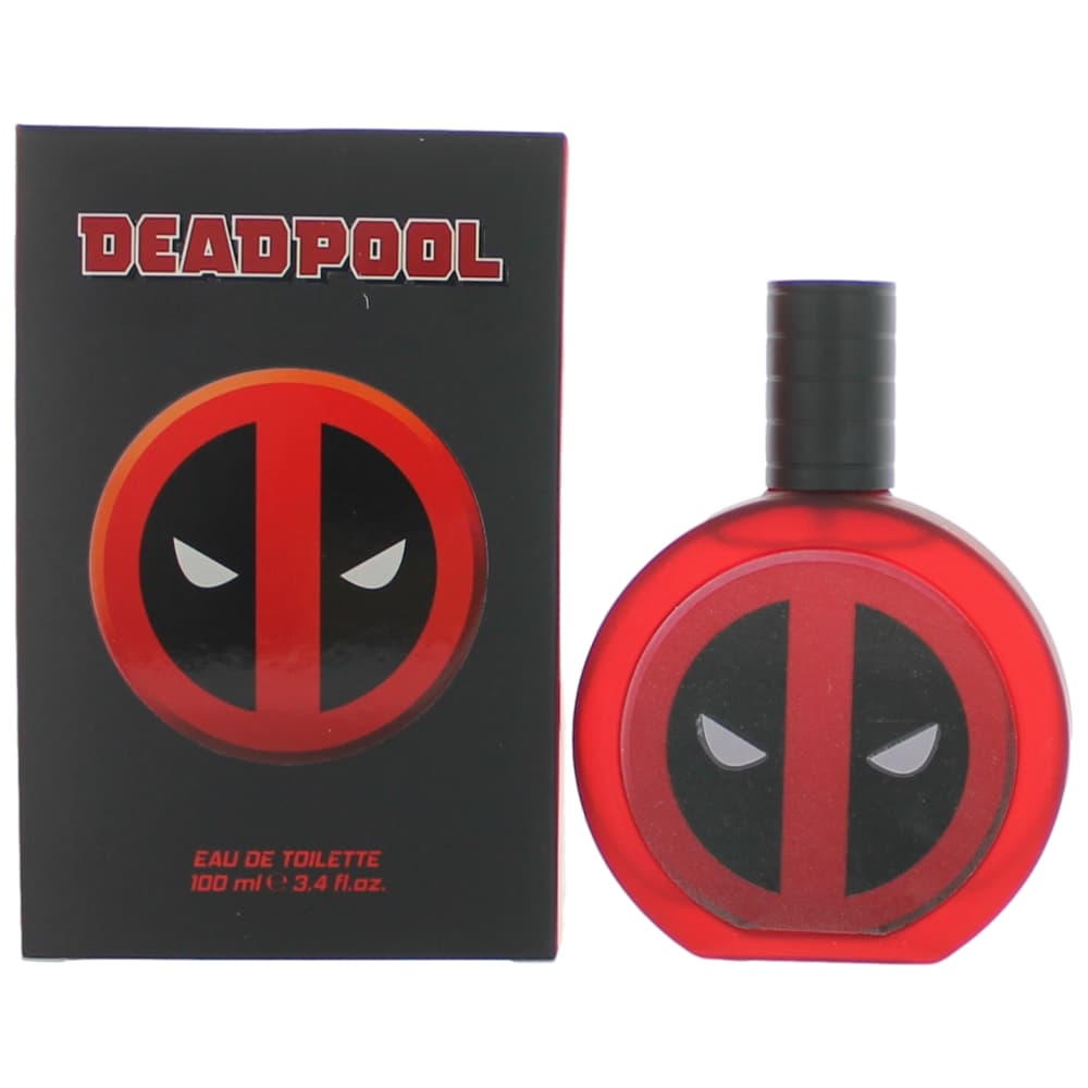 Deadpool by Marvel, 3.4 oz Eau De Toilette Spray for Men