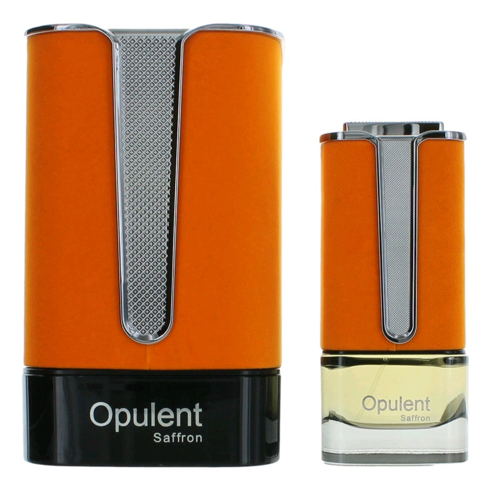 Opulent Saffron by Al Haramain, 3.4 oz Eau De Parfum Spray for Unisex