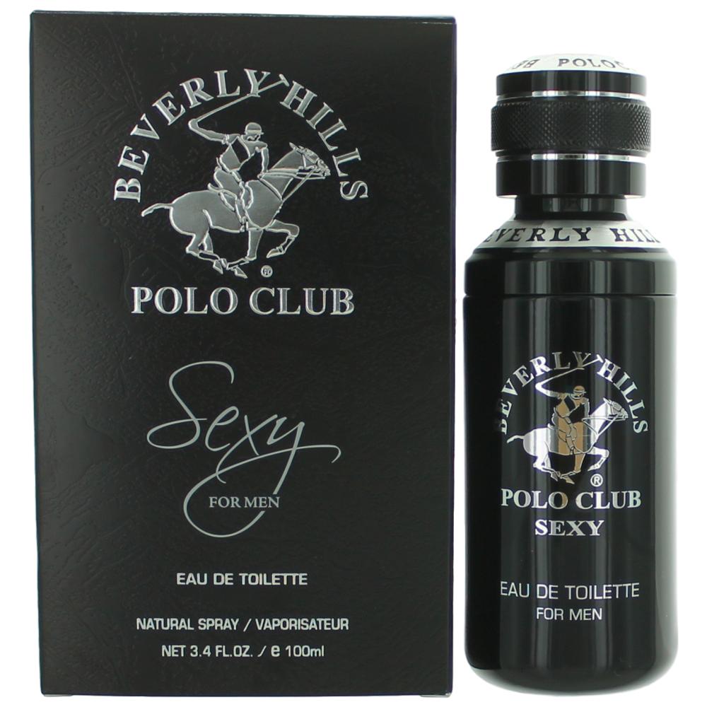 BHPC Sexy by Beverly Hills Polo Club, 3.4 oz Eau De Toilette Spray for Men