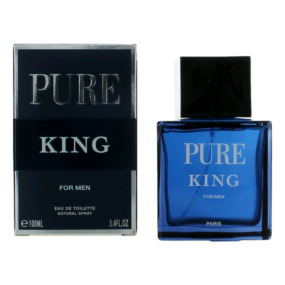 Pure King by Karen Low, 3.4 oz Eau De Toilette Spray for Men