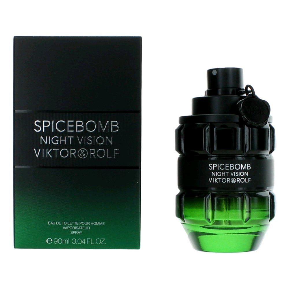 Spicebomb Night Vision by Viktor & Rolf, 3 oz Eau De Toilette Spray for Men