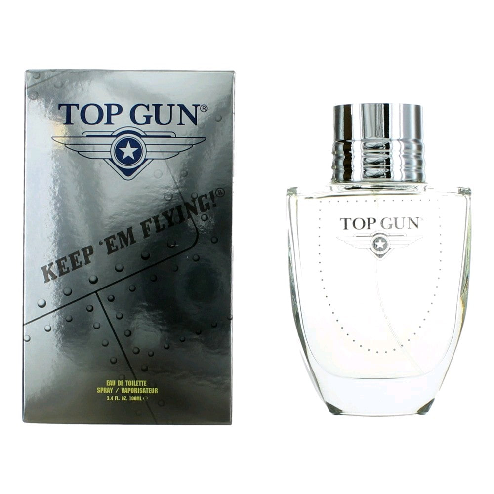 Top Gun Rivet by Top Gun, 3.4 oz Eau De Toilette Spray for Men