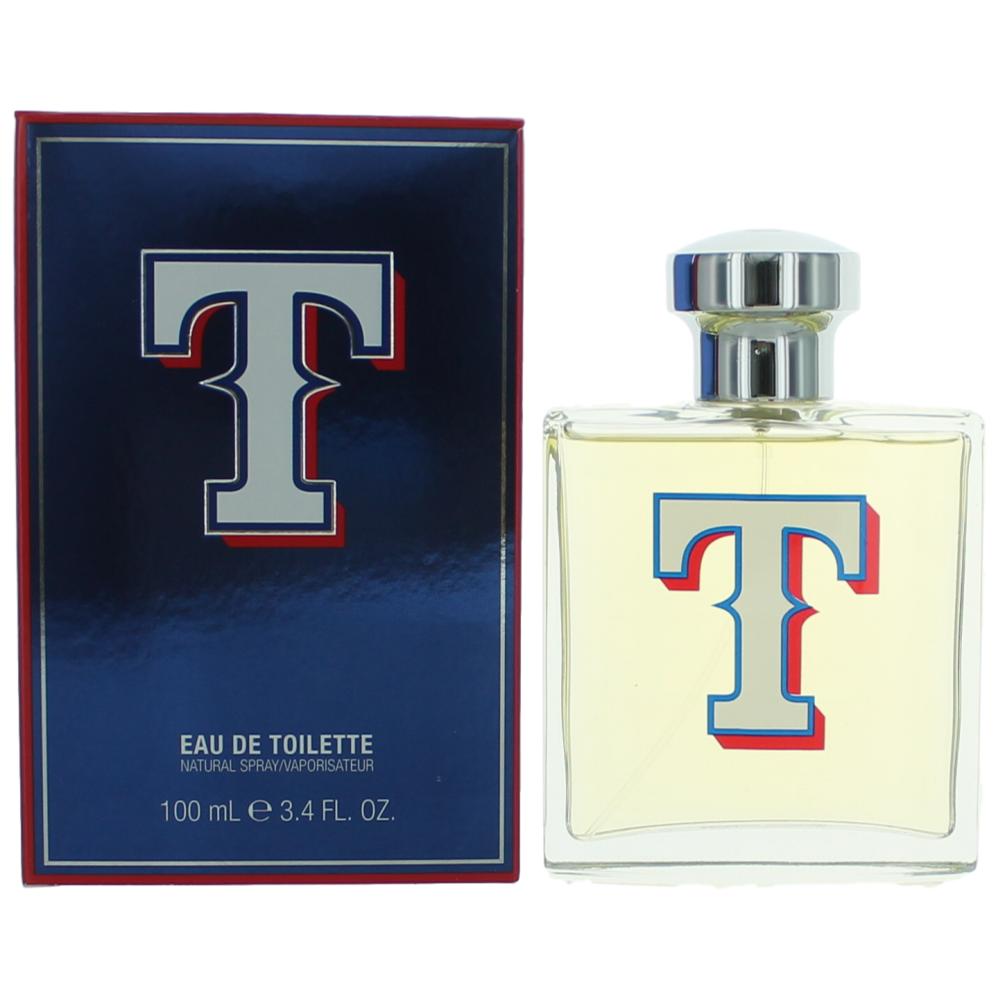 Texas Rangers by Texas Rangers, 3.4 oz Eau De Toilette Spray for Men