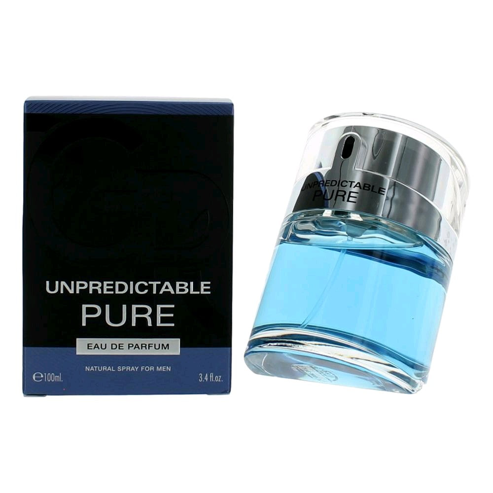 Unpredictable Pure by Glenn Perri, 3.4 oz Eau De Parfum Spray for Men
