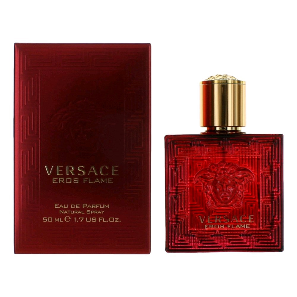 Eros Flame by Versace, 1.7 oz Eau De Parfum Spray for Men