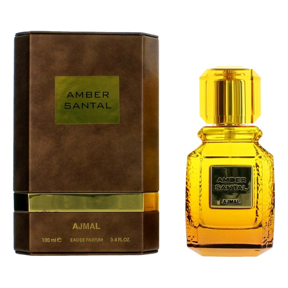 Amber Santal by Ajmal, 3.4 oz Eau De Parfum Spray for Unisex