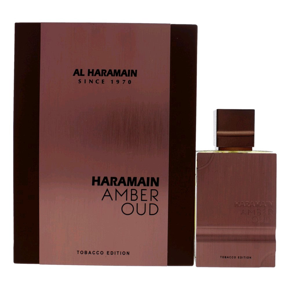 Amber Oud Tobacco by Al Haramain, 2 oz Eau De Parfum Spray for Unisex