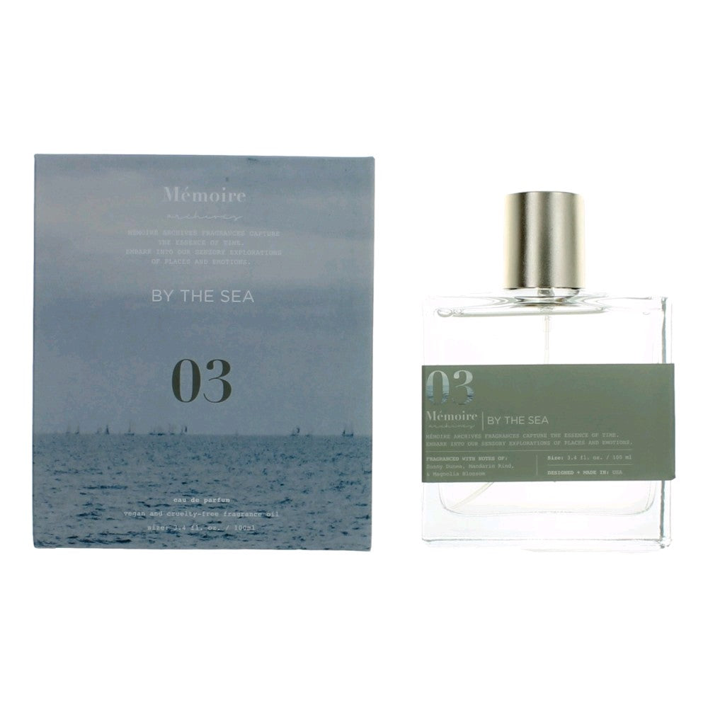 By The Sea by Memoire Archives, 3.4 oz Eau De Parfum Spray for Unisex