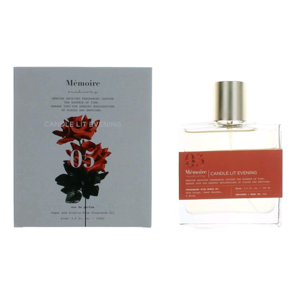 Candle Lit Evening by Memoire Archives, 3.4 oz Eau De Parfum Spray for Unisex