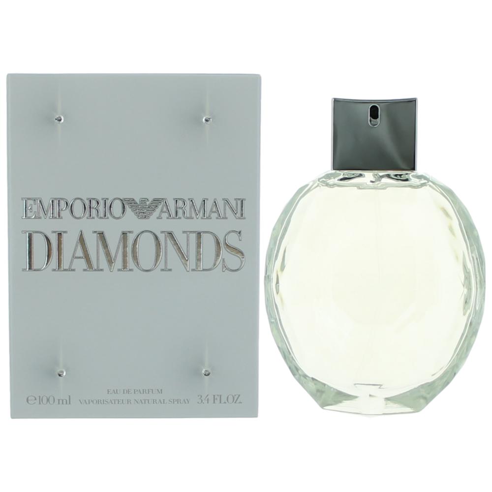 Emporio Armani Diamonds by Giorgio Armani, 3.4 oz Eau De Parfum Spray for Women