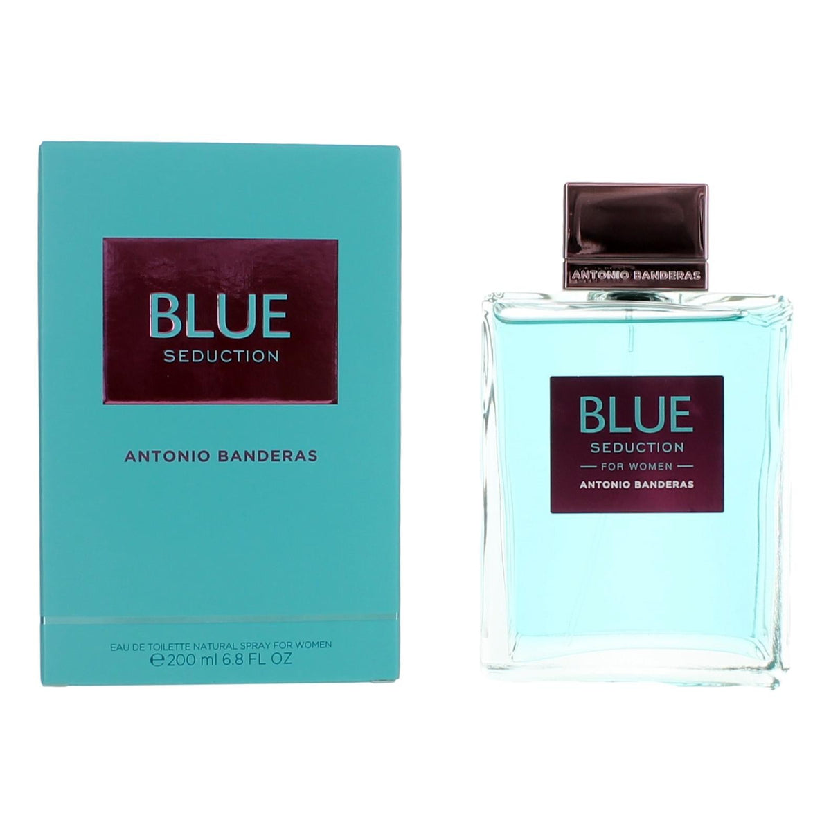Blue Seduction by Antonio Banderas, 6.7 oz Eau De Toilette Spray for Women