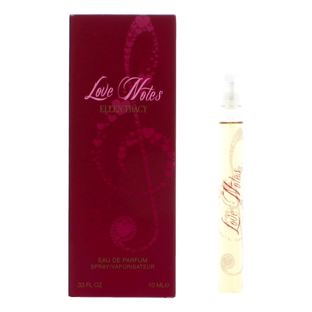 Love Notes by Ellen Tracy, 0.33 oz Eau De Parfum Purse Spray for Women