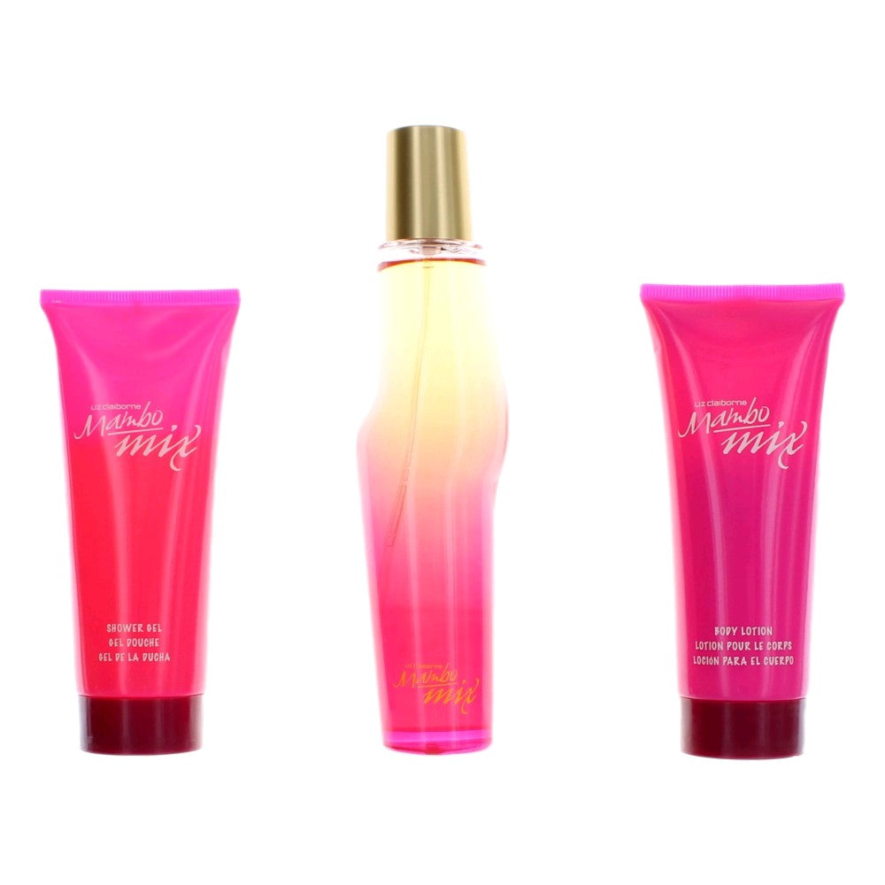 Mambo Mix by Liz Claiborne, 3 Piece Gift set for Women