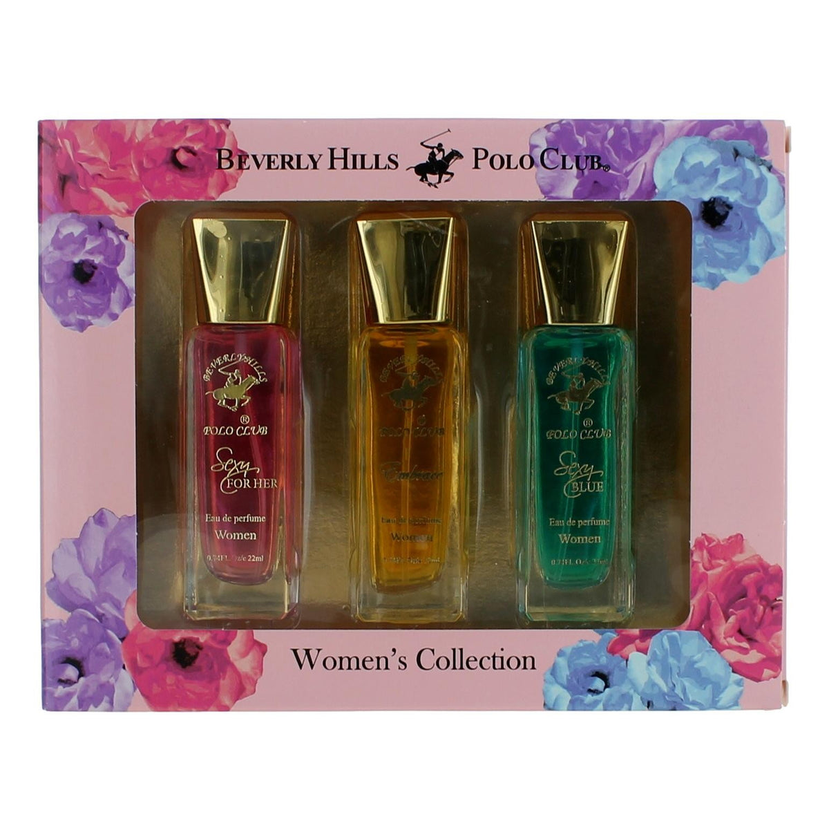 BHPC Woman's Collection by Beverly Hills Polo Club, 3 Piece Variety Set for Women with Embrace