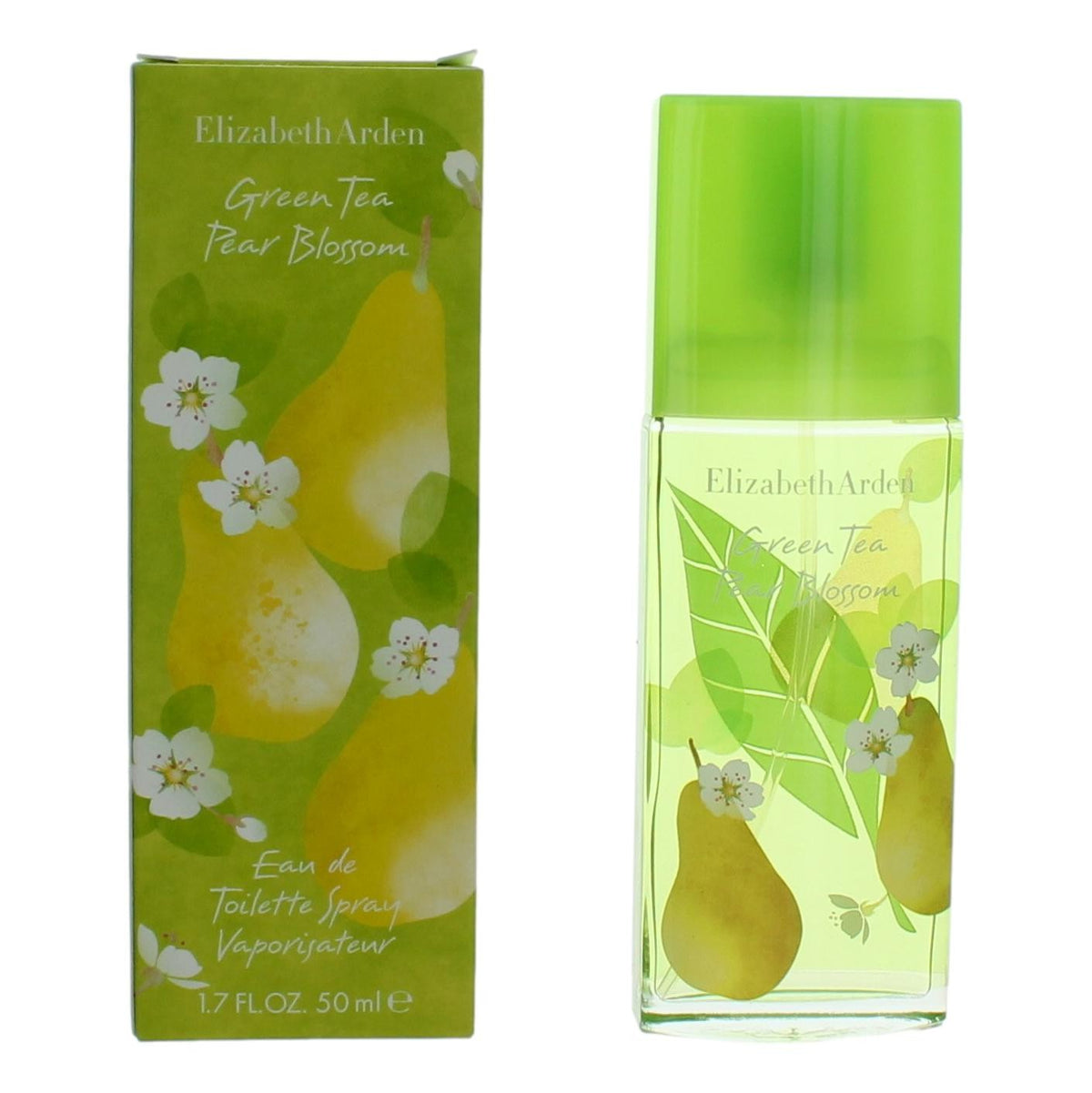 Green Tea Pear Blossom by Elizabeth Arden, 1.7 oz Eau De Toilette Spray for Women