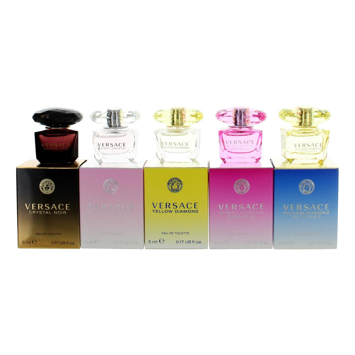 Versace by Versace, 5 Piece Mini Variety Set for Women