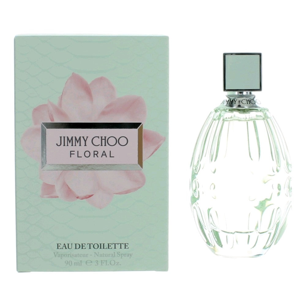 Jimmy Choo Floral by Jimmy Choo, 3 oz Eau De Toilette Spray for Women