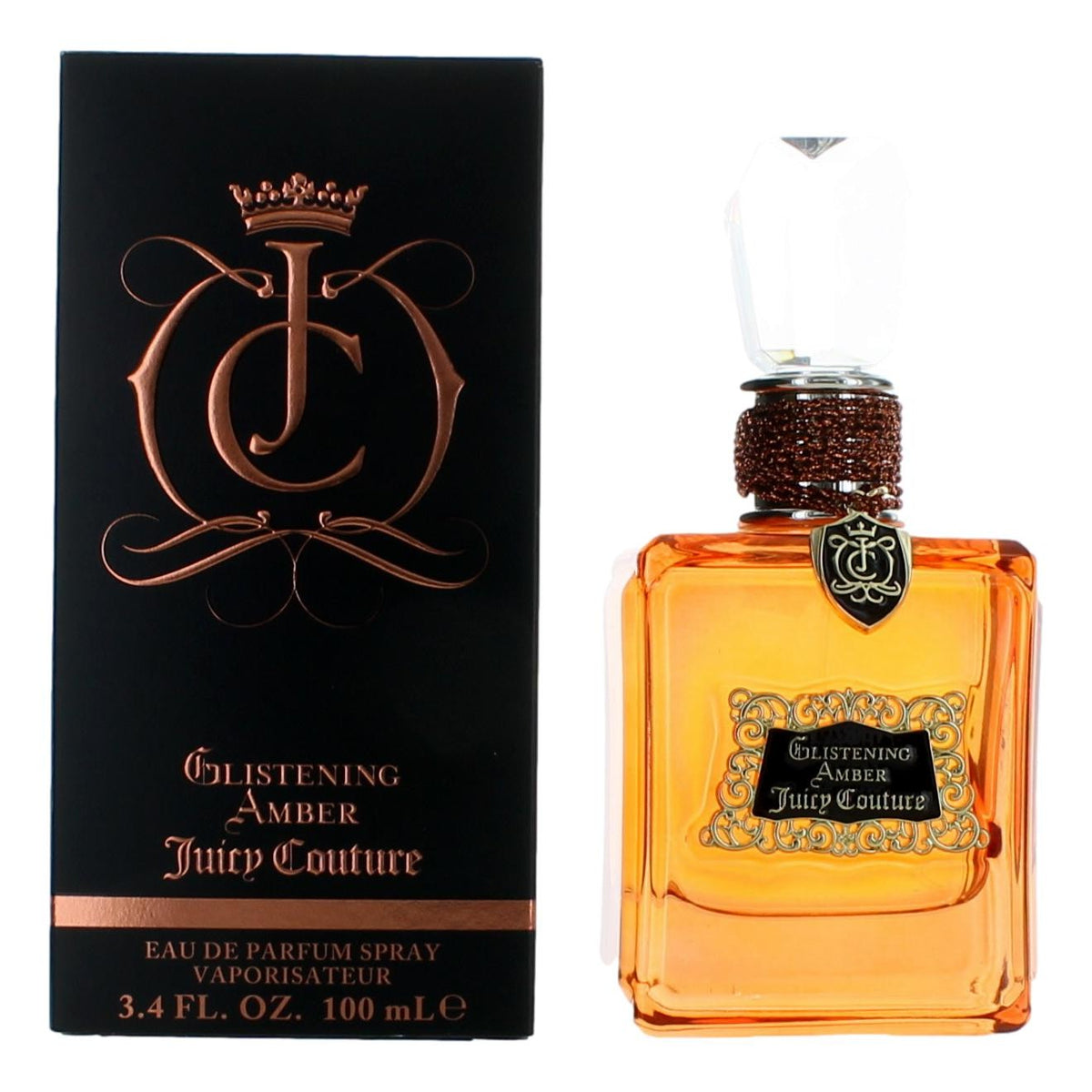 Glistening Amber by Juicy Couture, 3.4 oz Eau De Parfum Spray for Women