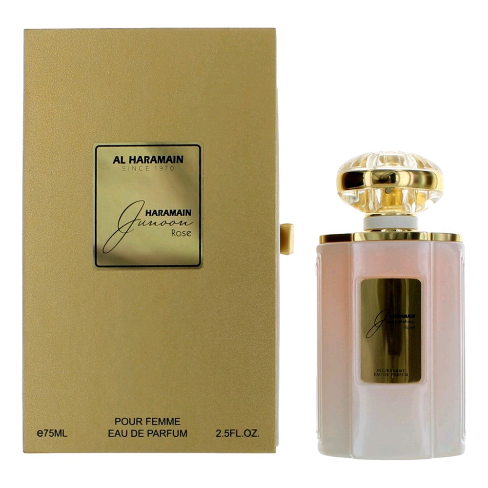 Junoon Rose by Al Haramain, 2.5 oz Eau De Parfum Spray for Women