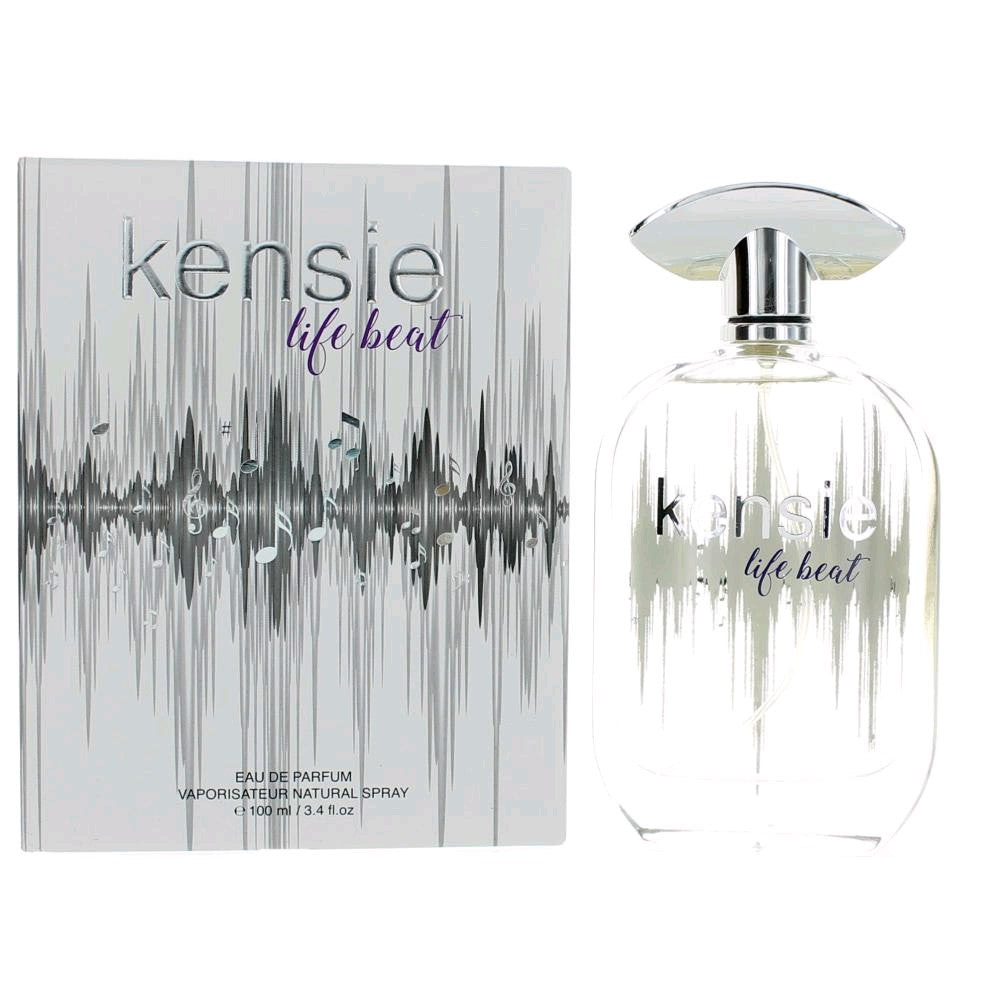 Kensie Life Beat by Kensie, 3.4 oz Eau De Parfum Spray for Women