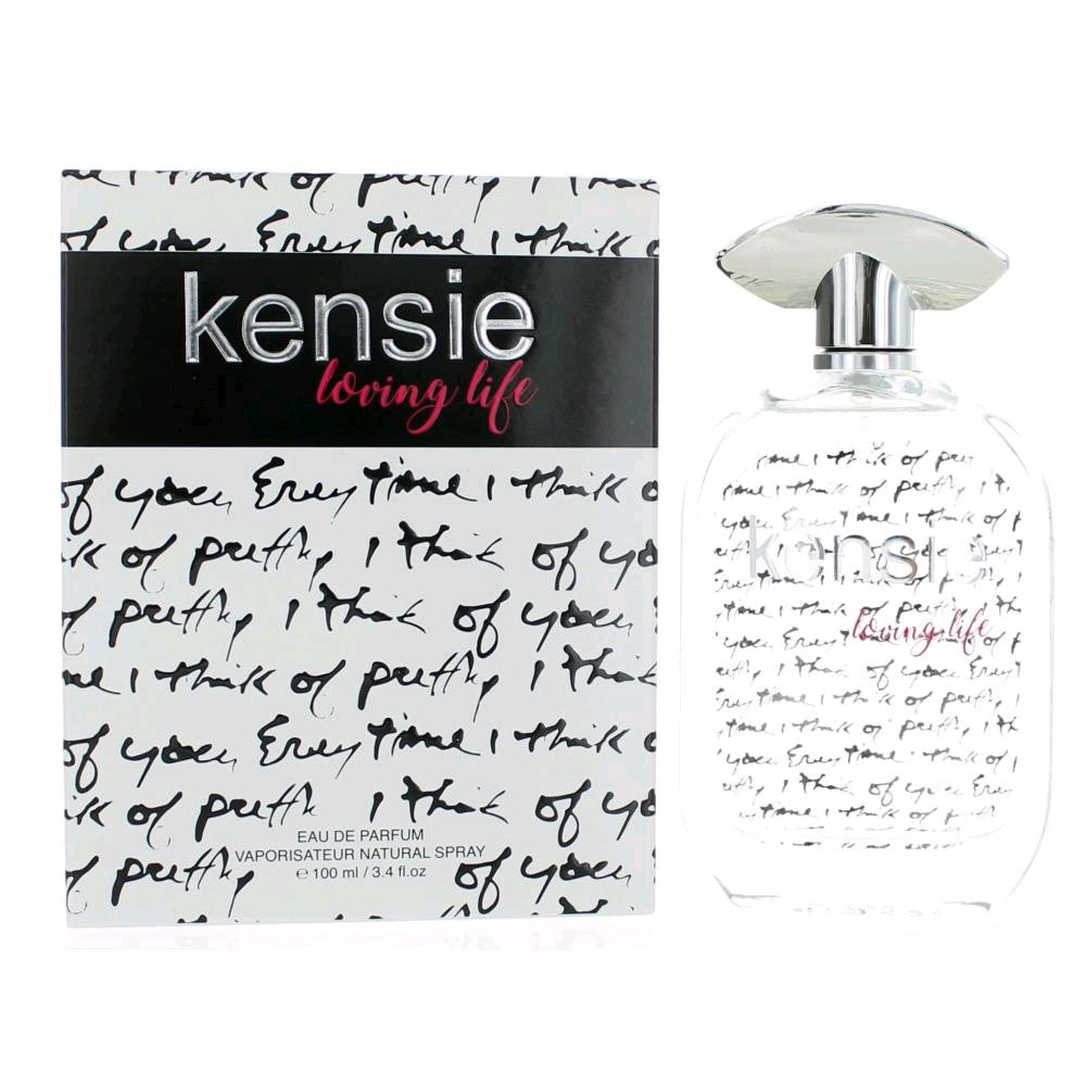 Kensie Loving Life by Kensie, 3.4 oz Eau De Parfum Spray for Women