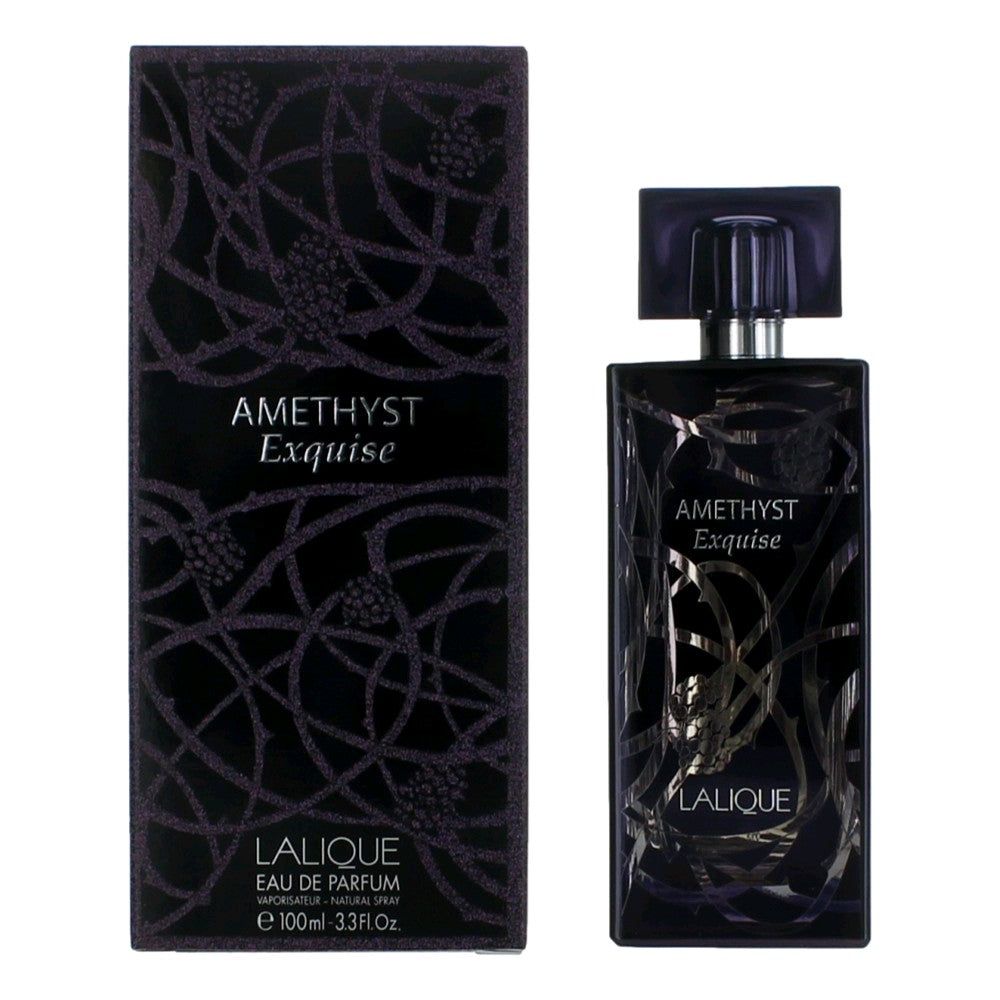 Amethyst Exquise by Lalique, 3.3 oz Eau De Parfum Spray for Women