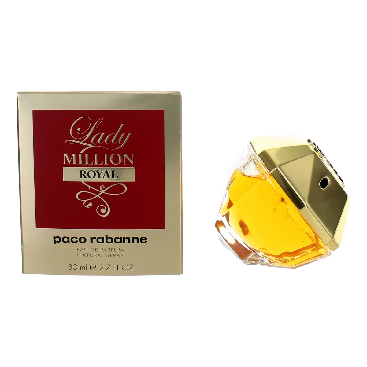Lady Million Royal by Paco Rabanne, 2.7 oz Eau De Parfum Spray for Women