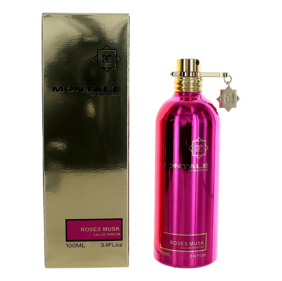 Montale Roses Musk by Montale, 3.4 oz Eau De Parfum Spray for Women